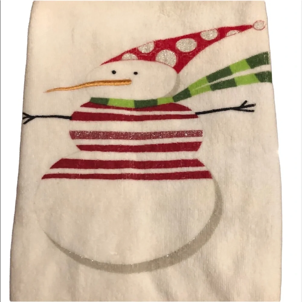 Snowman Hand Towel